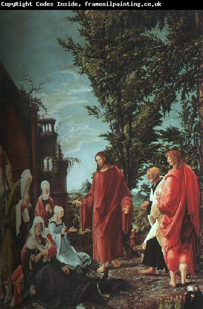 Albrecht Altdorfer Christ Taking Leave of His Mother